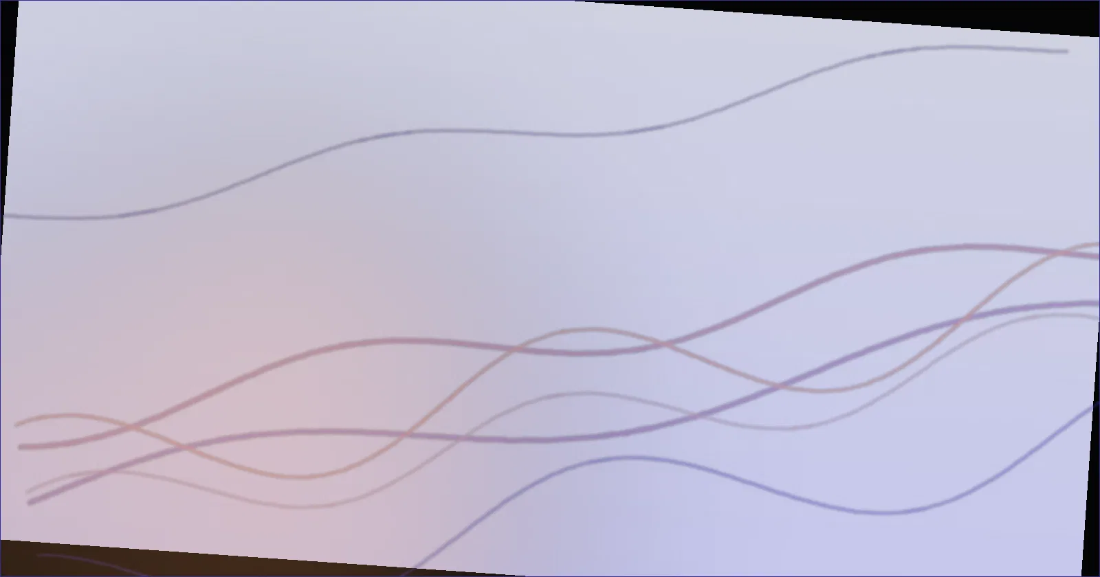 Illustration of repeating shapes forming a calm, rhythmic game screen layout
