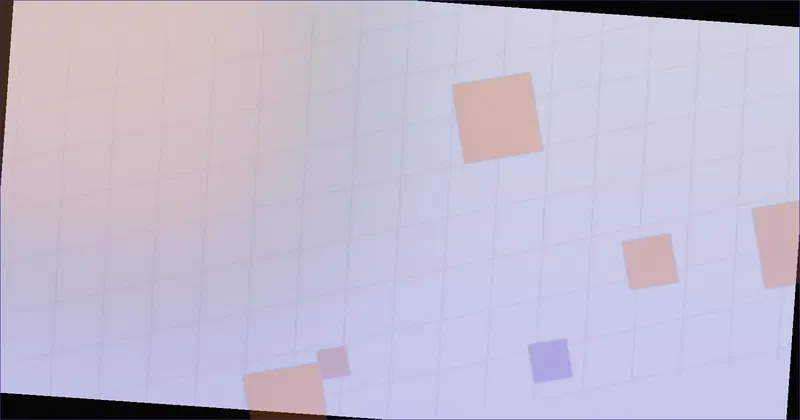 A clean text panel with short measured lines over a dim scene