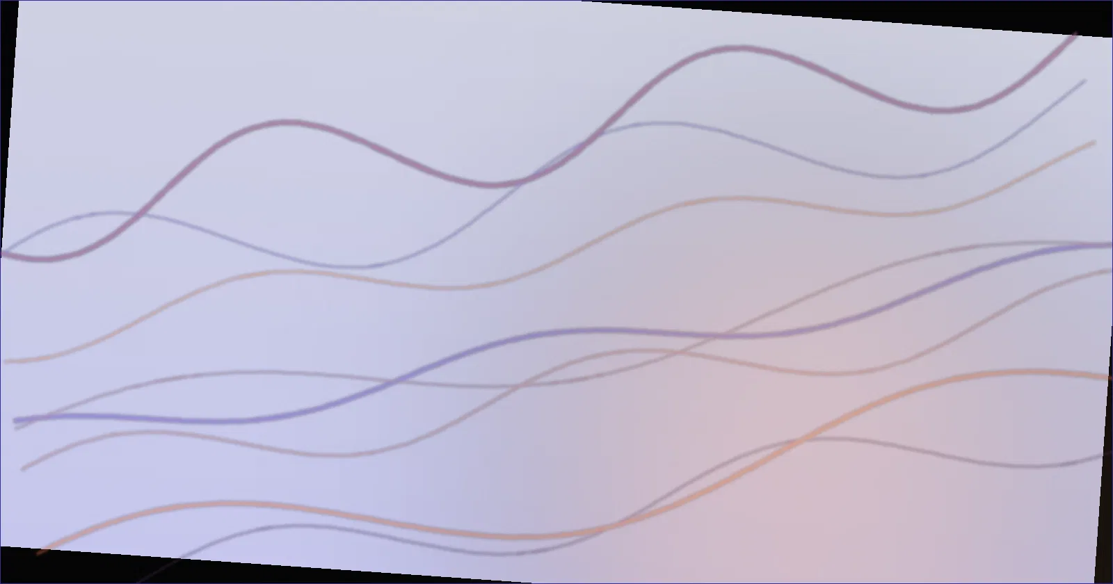 Illustration of a game's rhythm rising and falling through its journey